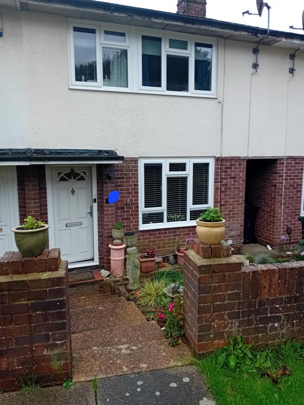 3 bed house inc garden and garage 